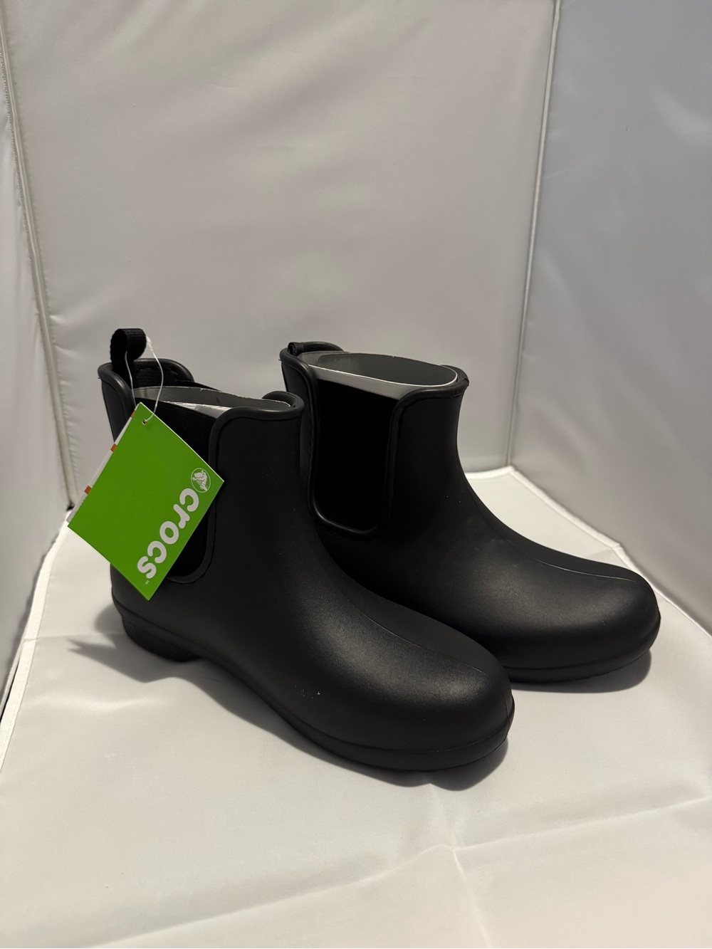 Crocs Women’s Boots Black Size 8 - Picture 2 of 6